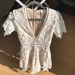Missguided Romper- Worn only once!